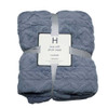 B01F Luxe Soft Blankets - Grey