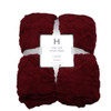 B01I Luxe Soft Blankets - Red