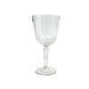 F205 Wine Glass Set of 6 - Clear Diamond And Line Pattern