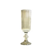 7116I Champagne Glasses Box Of 6 - Light Yellow Lined Pattern