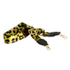 S4CC Thin Bag Strap Leather Clips - Gold, Black And Yellow Leopard