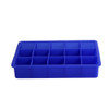 HH093C Silicone Ice Cube Tray - Blue 15 Cubes