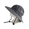 YF2223B Polyester Large Hat - Steel Grey