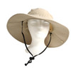 YF2223F Polyester Large Hat - Beige