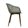 11689GREEEN Diamond Back Green Chair