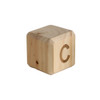 WABC Wooden Alphabet Block - C