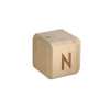 WABN Wooden Alphabet Block - N