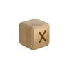 WABX Wooden Alphabet Block - X