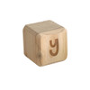 Wooden Alphabet Block - Y