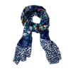 SY2301 Scarf - Blue And Floral