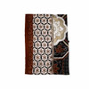 SY2312 Scarf - Brown And Beige Abstracts