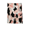 SY2324 Scarf - Green, Pink, Black Abstract Spots