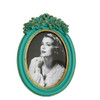 FZ5036C Large Seagreen Oval Rose Bow Photoframe