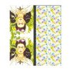 ZZ2308 Cashmere Scarf - Frieda, Black Cat And Monkey