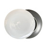 TM24ST0103970E Ceramic Dinner Plate - Black Bottom, White Top