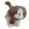 GZS01B Soft Toy - Brown And White Cat