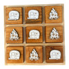 TICTAC2 Tic Tac Toe Wooden - Camping