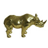 FZ00711 Animal Craft - Gold Rhino FZ00711 Animal Craft - Gold Rhino