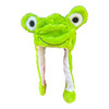 CH2M Polyester Animal Light Up Squeeze Hat - Green Frog