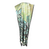 HH2605D Silk Scarf – Sage Botanical Bloom