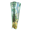 HH2605G Silk Scarf – Impressionist Garden Landscape