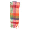 LY2602A Polyester Scarf – Coral Multi Check