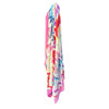 BY2605A Viscose Scarf – Multicolour Chevron Print