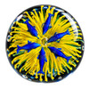 HN2603 Handblown Art Glass Ocean Reef Decorative Sphere