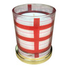 AXW20752A Scented Candle Red Glass 200g - Cold Brew Oolong