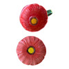 MUGBK3 Ceramic Cup & Saucer – Scarlet Poppy Bloom
