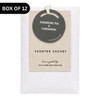 S2206F Fragrance Sachet (Box of 12) – Darjeeling Tea & Cardamom
