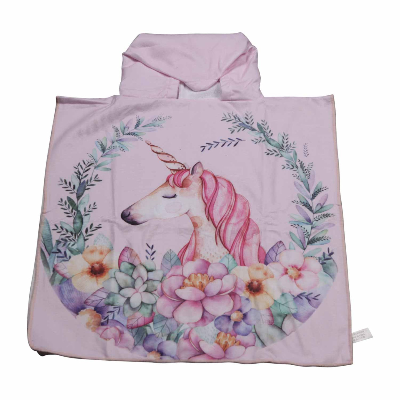 Towhr1a Pink Unicorn Beach Cloak Bali Trading Wholesale