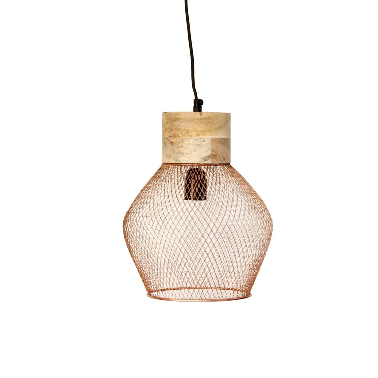 copper wire lamp