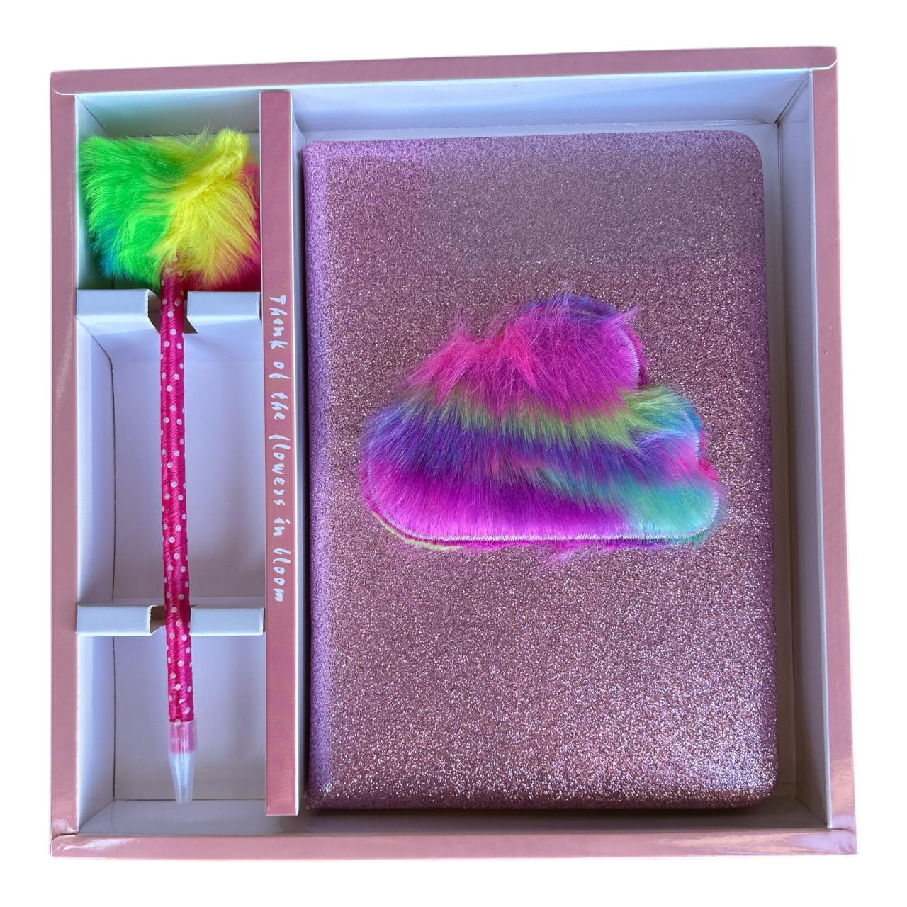 Notebook Rfluffy FY10A Notebook Gift Set - Pink Bunny