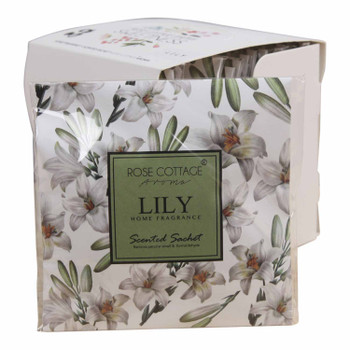 XB034C Lily Fragrance Sachet Paper Box Of 12