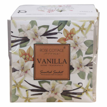 XB034E Vanilla Fragrance Sachet Paper Box Of 12