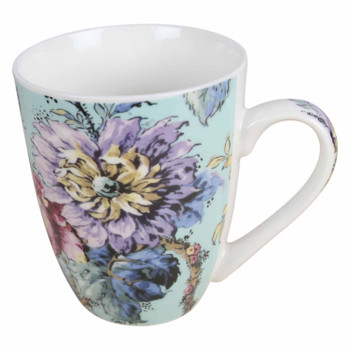 BPM4052GC Ceramic Mug - Blue Flowers