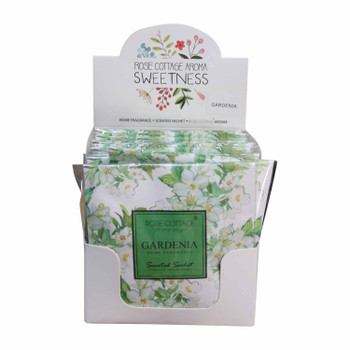XB034H Gardenia Fragrance Sachet Paper Box Of 12