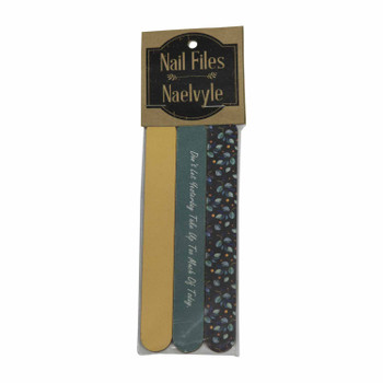 NF001 Nail File Set of Three - Don't Let Yesterday