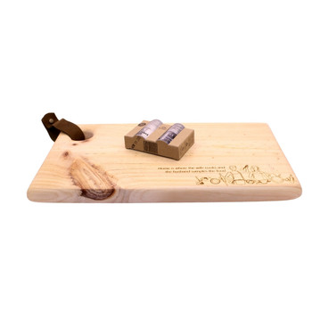 WCUT11 Wooden Cutting Board Engraved - Home is Where the Wife Cooks