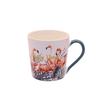 BPM4731AR105D Flamingoes Ceramic Mug - Happy Day