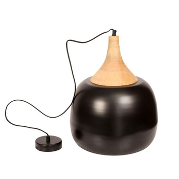 YS3027 Matt Black Pendant Lamp