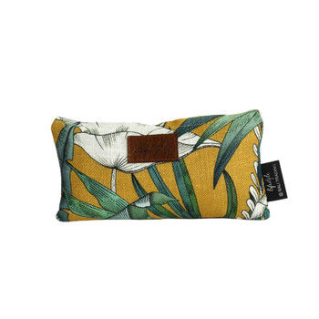 12209BAG Linen Pencil Bag - Heavenly Saffron