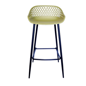 1695M Mustard Diamond Back Bar Stool