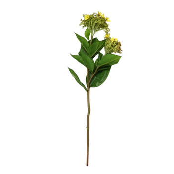52377 Artificial Plant - Yellow Trumpetbush