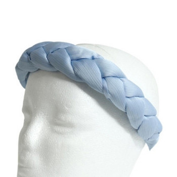 FG1A Satin Aliceband - Light Blue