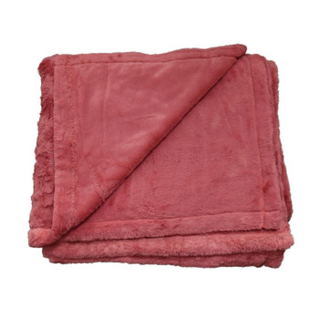 MD1A Queen Sized Blanket - Pink