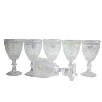 7135D Wine Glass (Set of 6) - Polished Pearl