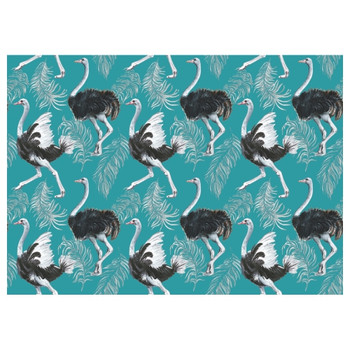 PLACEML225 Disposable Placemat - Ostrich