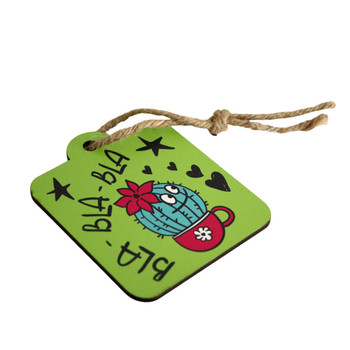 WTAG10 Gift Wrap Tag - Bla-Bla-Bla